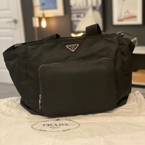 Prada Baby Bag Black Nylon